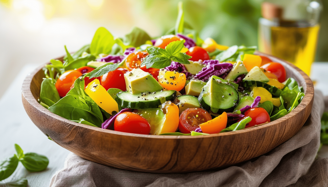 Salade Méditerranéenne Colorée